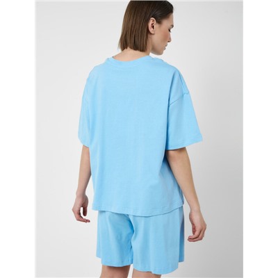 Комплект трикотажный для женщин: фуфайка (футболка), шорты