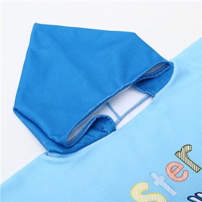 Полотенце - пончо детское LoveLife «Машина» 60×120 см, микрофибра