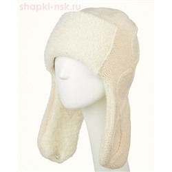 03024BKEM Алсу Ушанка женская флис (56-58)