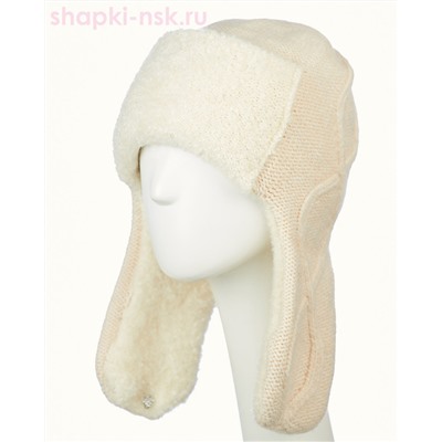 03024BKEM Алсу Ушанка женская флис (56-58)