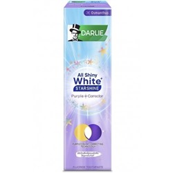 Фиолетовая зубная паста Darlie для мгновенного отбеливания 100 гр