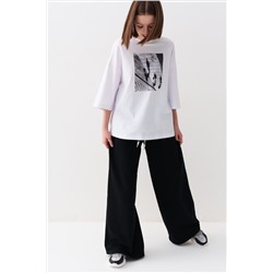 Брюки трикотажные для девочек PLAYTODAY, 1240278