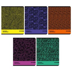 Тетрадь  40л клетка "Яркие узоры" 15164/5 Academy style