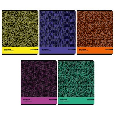 Тетрадь  40л клетка "Яркие узоры" 15164/5 Academy style