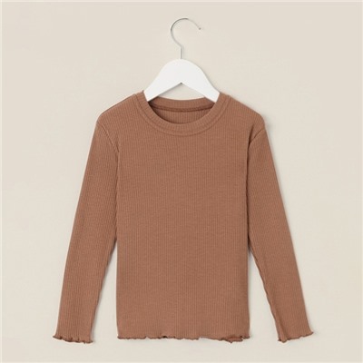 Пижама детская SL HOME, размер 34 (122-128 см), цвет кофейный