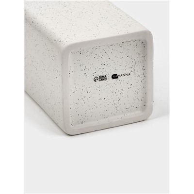 Набор для ванной SAVANNA Tidy, 4 предмета, мыльница, дозатор для мыла, 2 стакана