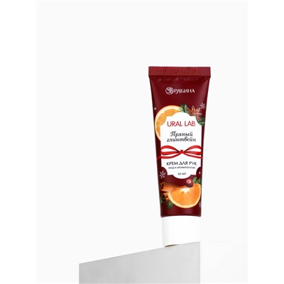 Крем для рук новогодний с ароматом пряного глинтвейна, 30 мл, URAL LAB