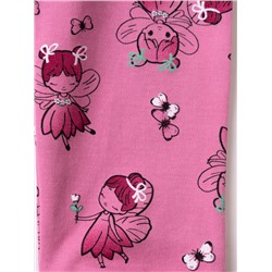 Брюки детские трикотажные для девочек, 2 пары в комплекте