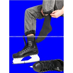 Термоноски мужские ШЕРСТЬ внутри махра однотонные арт. 1553