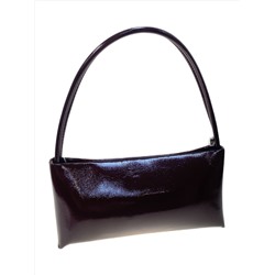 Женская сумка из искусственной кожи, цвет шоколад