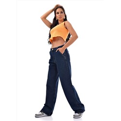 Женские джинсы широкие прямые CRACPOT