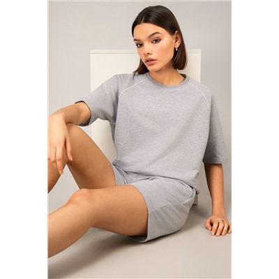 Женский костюм с шортами из футера двухнитки Happyfox