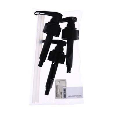 УЦЕНКА Набор помпа - дозатор для сиропа, черная, универсальная 3 шт., (31-32 мм) 10 мл