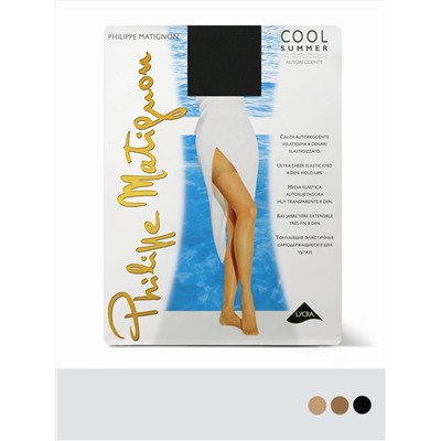 Philippe Matignon Чулки COOL SUMMER 8 bas-jarretiere (чулки)
