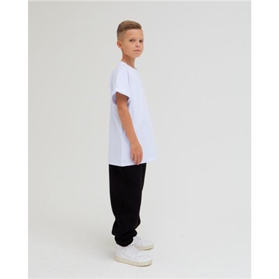 Брюки детские MINAKU: Basic Line KIDS, цвет чёрный, рост 110