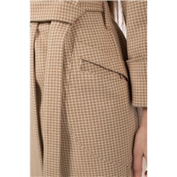 01-10921 Пальто женское демисезонное (пояс)