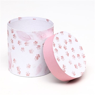 Набор шляпных подарочных коробок 5 в1 «Легкость», 20×20 - 15×15 см