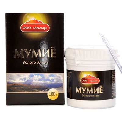 Мумие "Золото Алтая" 100 г