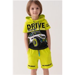 Комплект трикотажный для мальчиков: фуфайка (футболка), шорты PLAYTODAY, 1239631