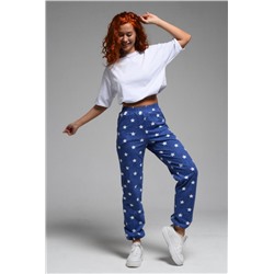 7435 брюки женские (Звезды на джинсе)