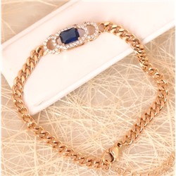 Браслет позолота Н01-14422 длина 17-20 см.