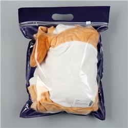 Мягкая игрушка без наполнителя «Котик», 130 см, цвет рыжий