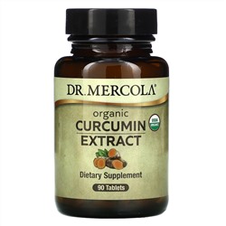 Dr. Mercola, Organic Curcumin Extract, 90 Tablets