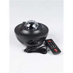 Проектор диско-шар ночник светодиодный классический, настольный 18х12 см / CW182609-18 /уп 36/