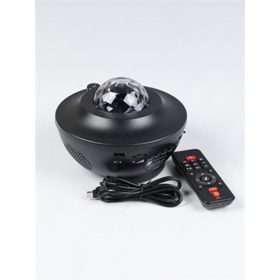 Проектор диско-шар ночник светодиодный классический, настольный 18х12 см / CW182609-18 /уп 36/