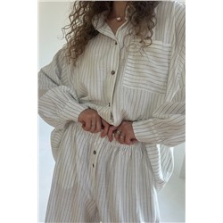 Костюм женский  SET065/14/Белый, черный