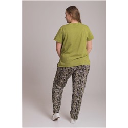 Костюм футболка и брюки М326015Пфч