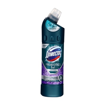 DOMESTOS средство чистящее, цветочная свежесть с активными пробиотиками 750МЛ