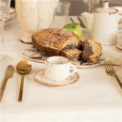 Скатерть «Этель» Lovely, 145×110 см, 100% лён 210 г/м²