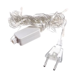 Гирлянда новогодняя своими руками «Звезда», 10 ламп, 1 режим, белый свет, 220 В