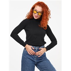 Рута - водолазка черный