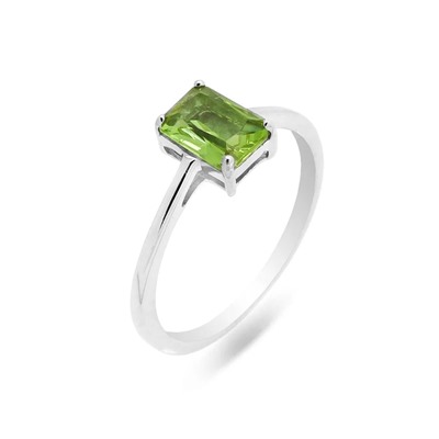 Кольцо из серебра султанит, SL-RS-2195