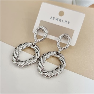 Серьги женские бижутерия на уши, коллекция LALIQ, арт. 003.294