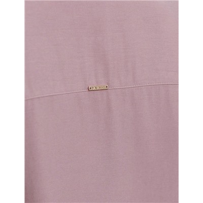 Укороченная блузка с V вырезом из плотного лиоцелла