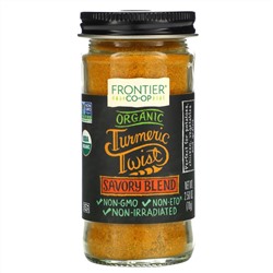 Frontier Natural Products, Organic Turmeric Twist (органическая куркума), кислая смесь, 2,50 унц. (70 г)
