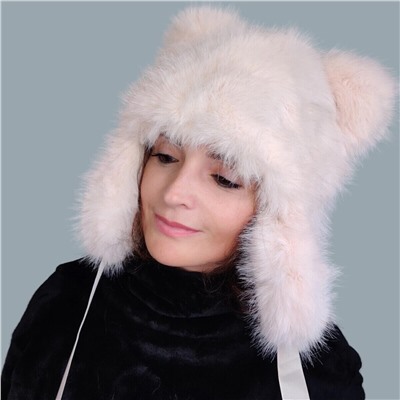 Шапка с ушками