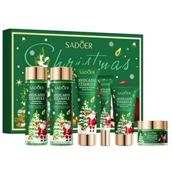 Подарочный набор Sadoer Christmas Avocado 6 в 1