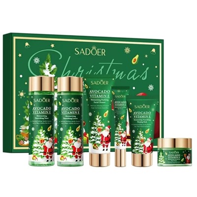 Подарочный набор Sadoer Christmas Avocado 6 в 1