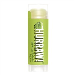 Hurraw! Balm, Бальзам для губ, зеленый чай, 0,15 унции (4,3 г)