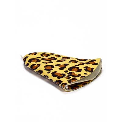 Шапка для бани и сауны, с принтом «Леопардовая», полиэфир 70%, шерсть 30%, «Добропаровъ»