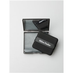 Матирующий салфетки против жирного блеска в футляре с зеркалом, Уголь, 100 шт.