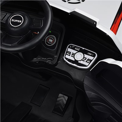 Электромобиль "Бархан" 12V7A с полным приводом, белый