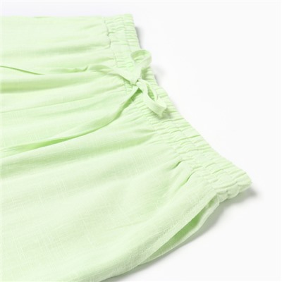 Пижама женская (топ, шорты) KAFTAN Lime series, размер 44-46