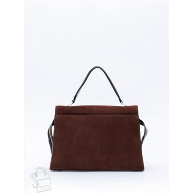 Сумка женская кожаная 9675MSS coffee Velina Fabbiano-Safenta в Новосибирске