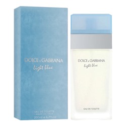 DOLCE & GABBANA LIGHT BLUE edt (w) 200ml