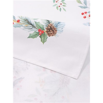 Дорожка новогодняя на стол «Этель» Christmas bells 40×147±5 см, 100% хл, саржа 190 г/м²